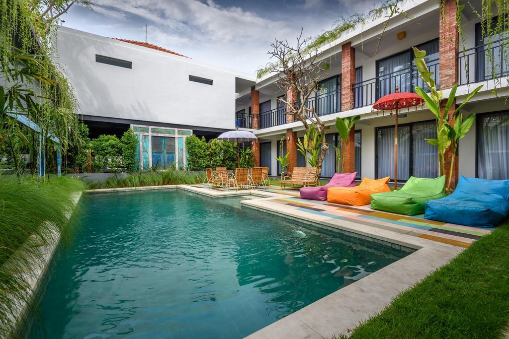 Base Guest House Canggu  Luaran gambar